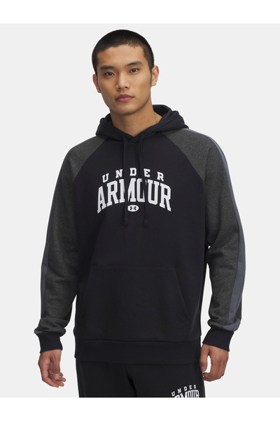 Under Armour Hanorac bărbătesc UA Rival Flc CB Hood-BLK