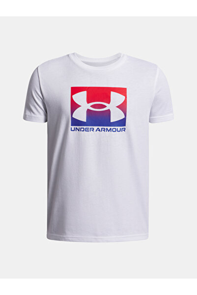 Under Armour Tricou de băieți UA B BOXED SPORTS UPDATE SS-WHT