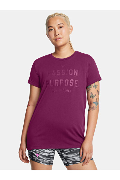 Under Armour Tričko UA Pjt Rck W HWT Passion SS-PPL