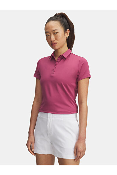 Under Armour Tricou polo de damă UA Playoff SS, roșu