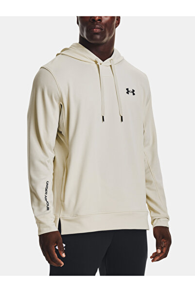 Under Armour Mikina UA ARMOR TERRY HOODIE-BRN
