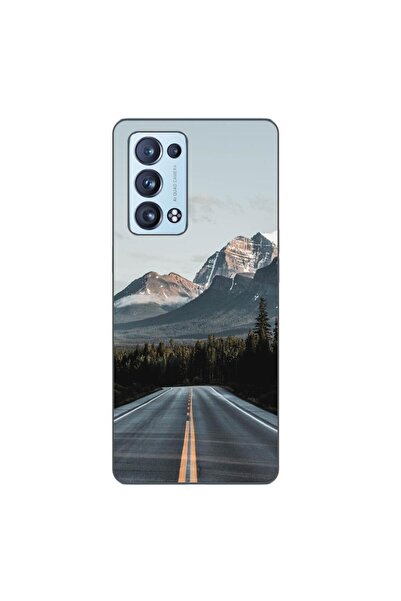 OEM Husa compatibila cu Oppo Reno6 Pro 5G Silicon Gel Tpu Model Mountain Road