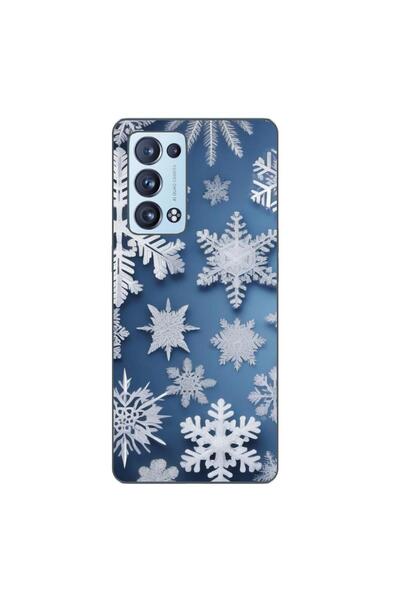 OEM Husa compatibila cu Oppo Reno6 Pro 5G Silicon Gel Tpu Model Fulgi de Zapada