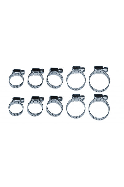 BASIC Coliere metalice set 10 bucăți BS