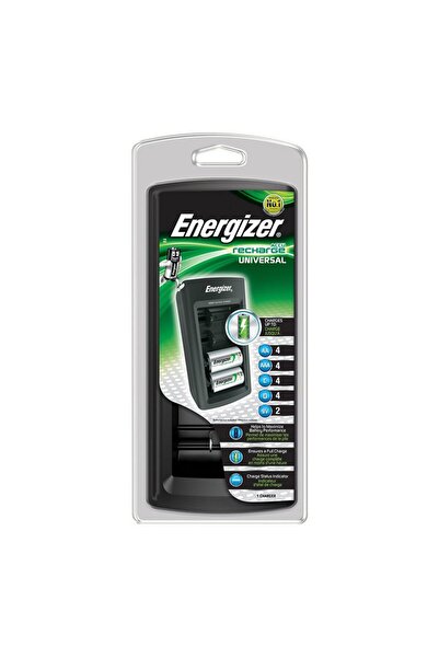 Energizer EN-423716 Universal Battery Charger for AA, AAA, C, D and 9V Batteries