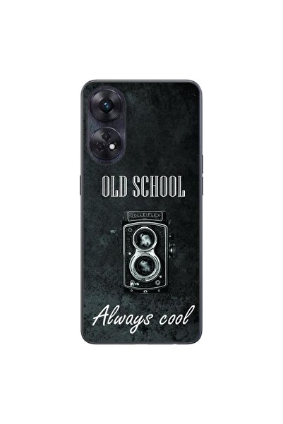 OEM Husa compatibila cu Oppo Reno8 T 4G Silicon Gel Tpu Model Retro Camera