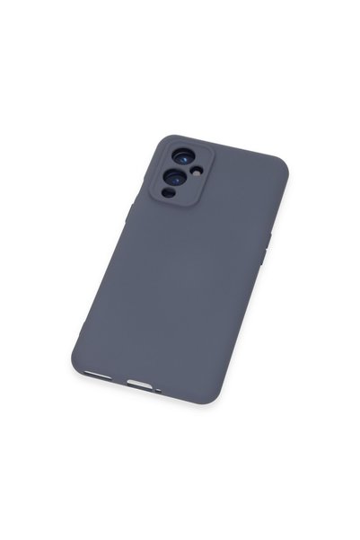 Hobibahçem One Plus 9 Case Nano Velvet Silicone - Gray