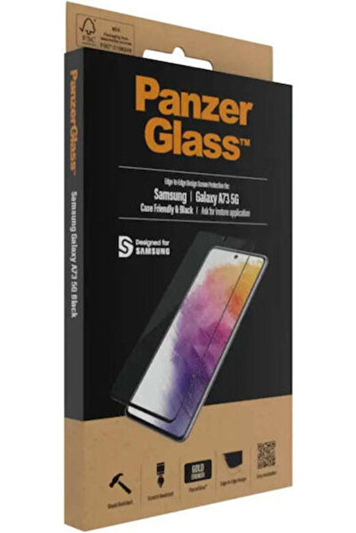 Panzer Glass PanzerGlass Συμβατό με Θήκη Πλήρους Κάλυψης Σκληρυμένο Γυαλί Μαύ...