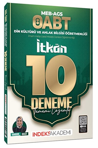 İndeks Akademi 2026 ÖABT MEB-AGS Din Kültürü ve Ahlak Bilgisi İTKAN 10 Deneme...