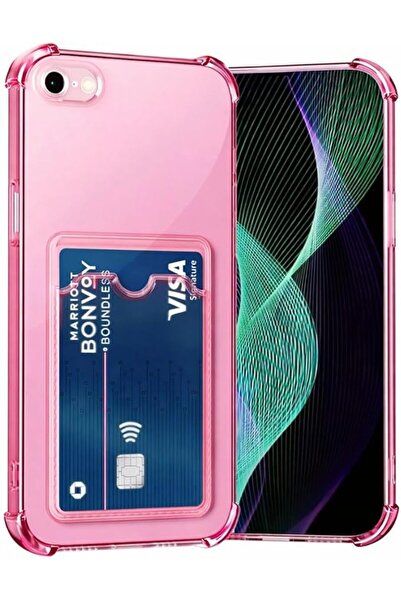 BUKAS iPhone 7 Plus / 8 Plus Uyumlu Kamera Korumalı Kartlıklı Köşeleri Airbag...