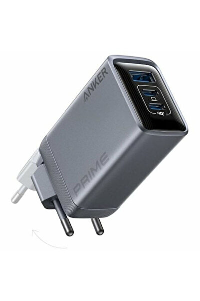 Anker Φορτιστής χωρίς καλώδιο GaN με θύρα USB-A και 2 θύρες USB-C, Παροχή ισχ...