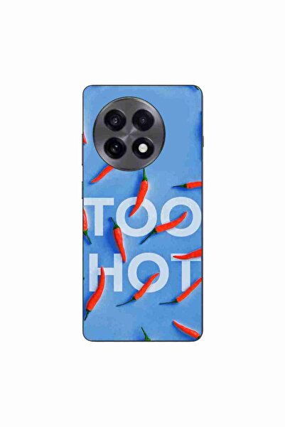 OEM Husa compatibila cu OnePlus 13R Silicon Gel Tpu Model Mesaj Too Hot