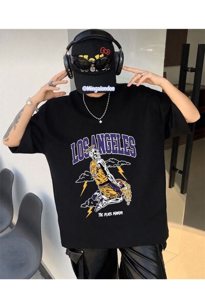 Minga London Tricou cu imprimeu Los Angeles pentru noul sezon
