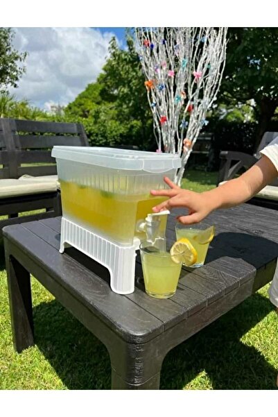 Empressco Pratik ve şık ayaklı buz ve limonata sebili, kolay kullanım, dayanı...