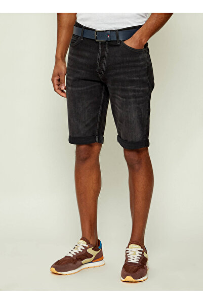 HUGO Antrasit Erkek Tapered Fit Denim Şort 50561639 634/S