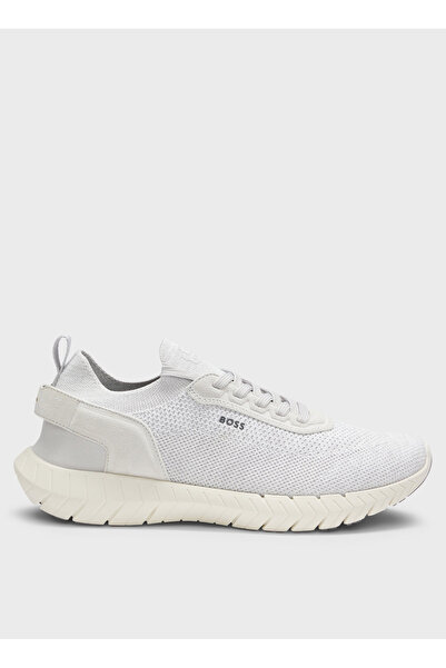 BOSS Beyaz Erkek Sneaker BOSS-MOTION_Slon_kns 10277950 01