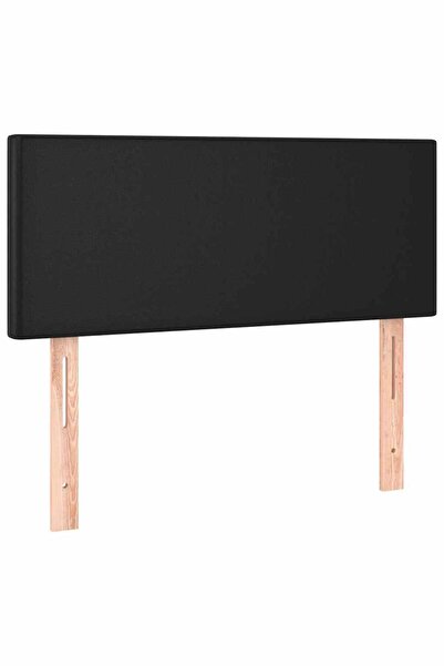 vidaxl Bed headboard, black, 80x5x78/88 cm, eco- Leather