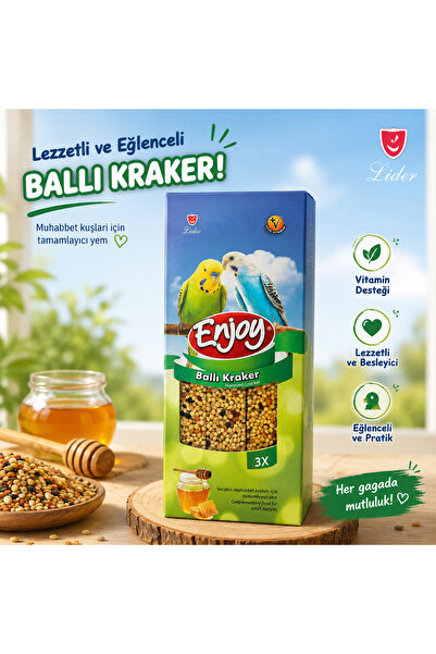 Enjoy BALLI MUHABBET KUŞU KRAKER