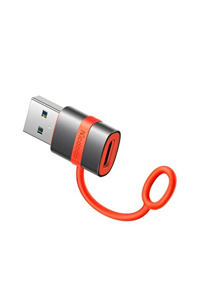 Mcdodo Προσαρμογέας USB-C σε USB 3.0 Γκρι