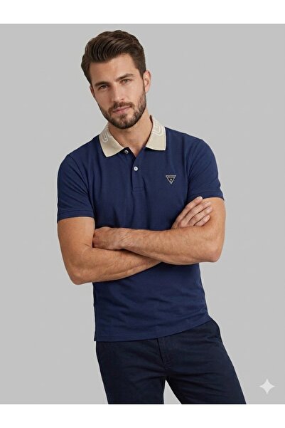 Guess Erkek Polo Yaka Basic T-Shirt M5GP66J1314