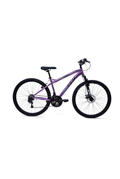 Huffy Extent MTB Bike, 27.5" Wheels, 18 Speeds, Disc Brakes, Purple