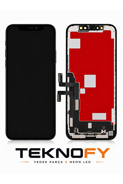 TEKNOFY Apple iPhone 12 Ön Cam Değişmiş Orjinal Ekran Full LCD