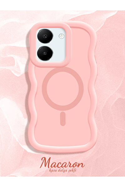CASEVIBE Vivo Y36 5G Uyumlu Dalga desenli, darbelere dayanıklı, sade telefon ...