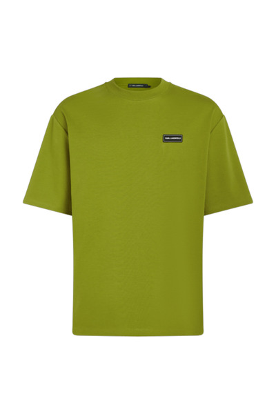 Karl Lagerfeld INTERLOCK KL RELAXED T-SHIRT - Woodbine Men