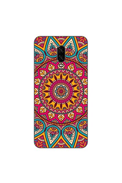 OEM Husa compatibila cu OnePlus 6T Silicon Gel Tpu Model Vibrant Mandala