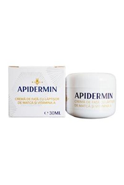 Complex Apicol Apidermin Crema de Fata cu Laptisor de Matca si Vitamina A Vec...