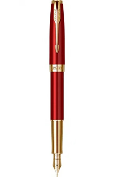 Parker 18K Red GT Fountain Pen