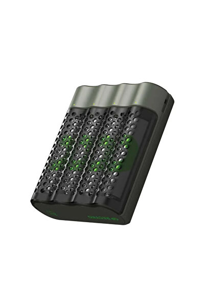 ALIEN Încărcător rapid + set 4 acumulatori R6 2600mAh