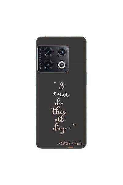 OEM Husa compatibila cu OnePlus 10 Pro Silicon Gel Tpu Model Mesaj I Can Do T...