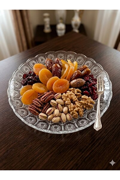 Bohemia Glass Platter BH-13S 33cm | For Cakes and Serving