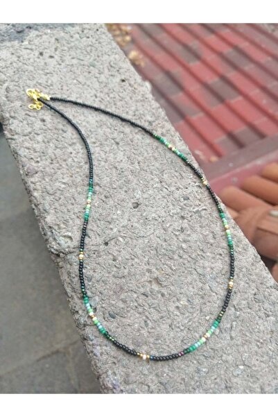 Bozhi Necklace Glass Beads Casual Elegance