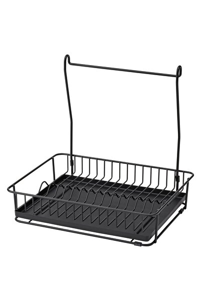 IKEA مصفاة أطباق HULTARP، سوداء