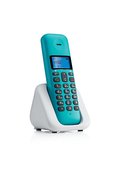 Motorola T301 Turquoise (Ελληνικό Μενού) Ασύρματο τηλέφωνο με ανοιχτή ακρόαση
