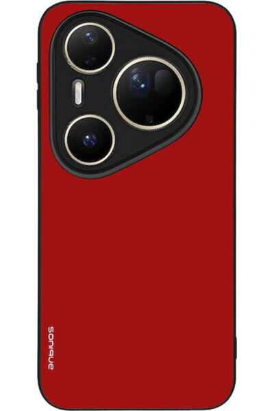 Other Σειρά Sonique Colorbloc Κόκκινη Θήκη για Huawei Pura 80 Ultra
