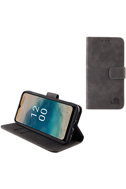 Lime&co Lime Essential Magnet Book Συνθετικό Δέρμα Γκρι (Nokia G22) Κωδικός: ...