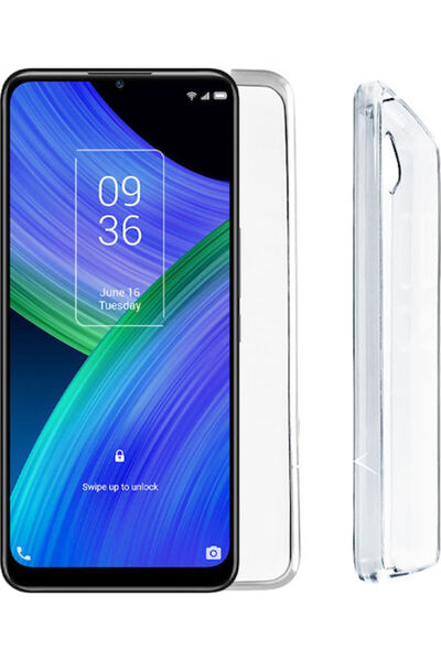 Other Volte-Tel Slimcolor Air Πίσω Κάλυμμα Σιλικόνης Διαφανές (TCL 20R 5G) Κω...