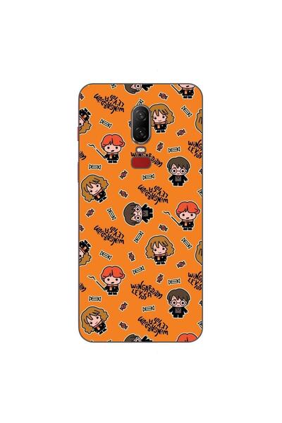 OEM Калъф, съвместим с OnePlus 6, силиконов гел TPU, с мотив Хари Потър Уинга...