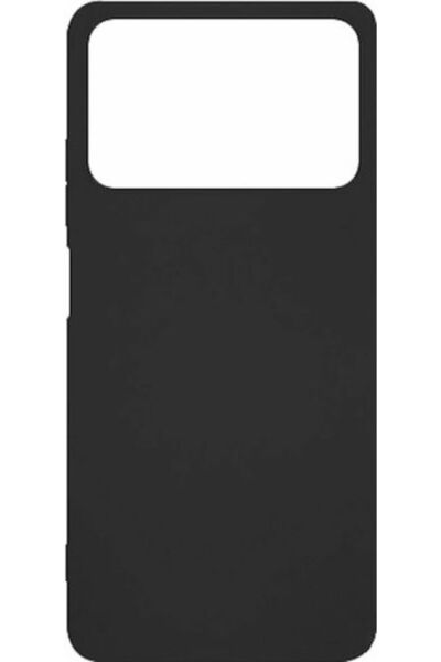 Senso Υγρή Σιλικόνη Μαύρη για Πίσω Κάλυψη (Poco X4 Pro 5G) Κωδικός: SELIXIAPX4PB