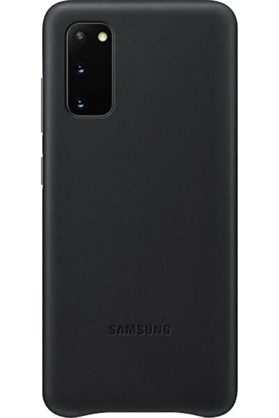 Samsung Δερμάτινη Θήκη Πλάτης από Συνθετικό Δέρμα, Μαύρο (Galaxy S20) Κωδικός...