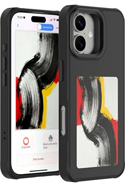 4smarts Θήκη E-ink Οθόνη NFC Qi2 iPhone 17 Μαύρο 541787 Κωδικός: 541787