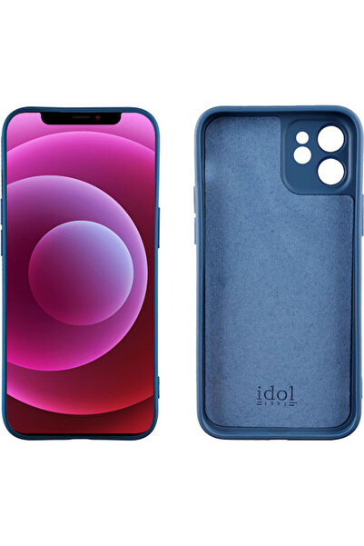 Other Idol 1991 Βελούδινη Πίσω Θήκη Σιλικόνης Μπλε (iPhone 12 mini) Κωδικός: ...