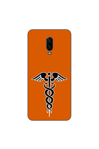 OEM Θήκη συμβατή με OnePlus 6T από σιλικόνη gel TPU με σχέδιο ιατρικών σχεδίων