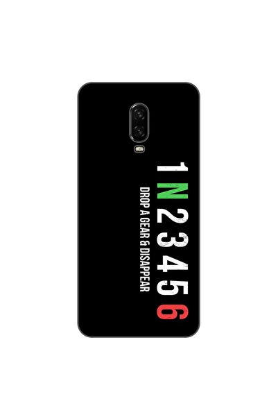 OEM Θήκη συμβατή με OnePlus 6T Σιλικόνης Gel TPU Μοντέλο Gears