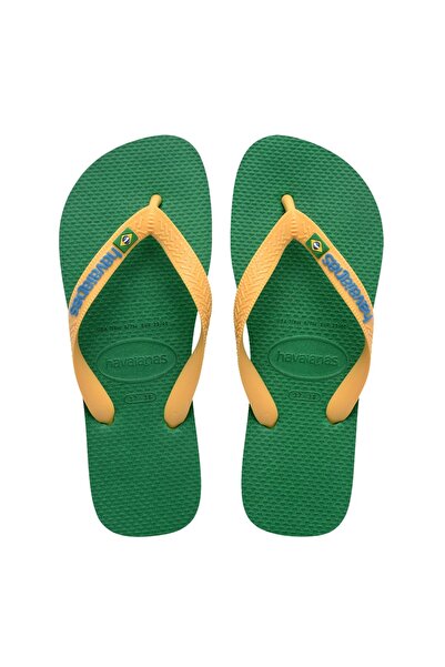 Havaianas ΣΑΝΔΑΛΙΑ ΜΕ ΛΟΓΟΤΥΠΟ ΒΡΑΖΙΛΙΑΣ ΠΡΑΣΙΝΟ/ΚΙΤΡΙΝΟ 39-40