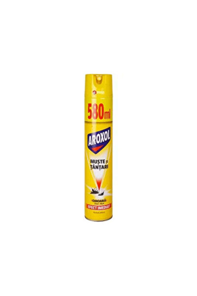 Aroxol Pachet 2 bucăți Spray insecticid pentru muște și țânțari 580ml
