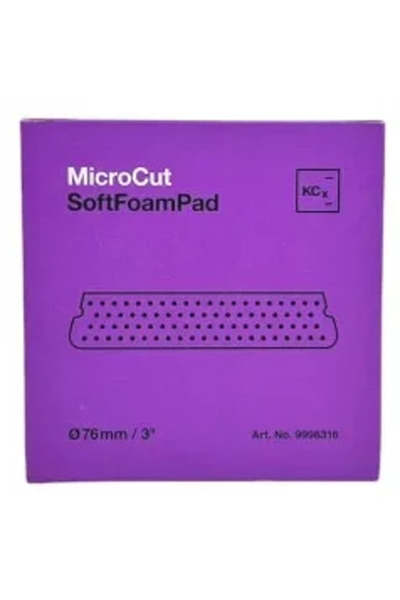 Koch Chemie Burete Polish Fin Micro Cut, tampon de spumă moale, 76mm